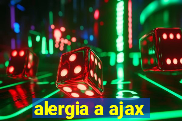 alergia a ajax